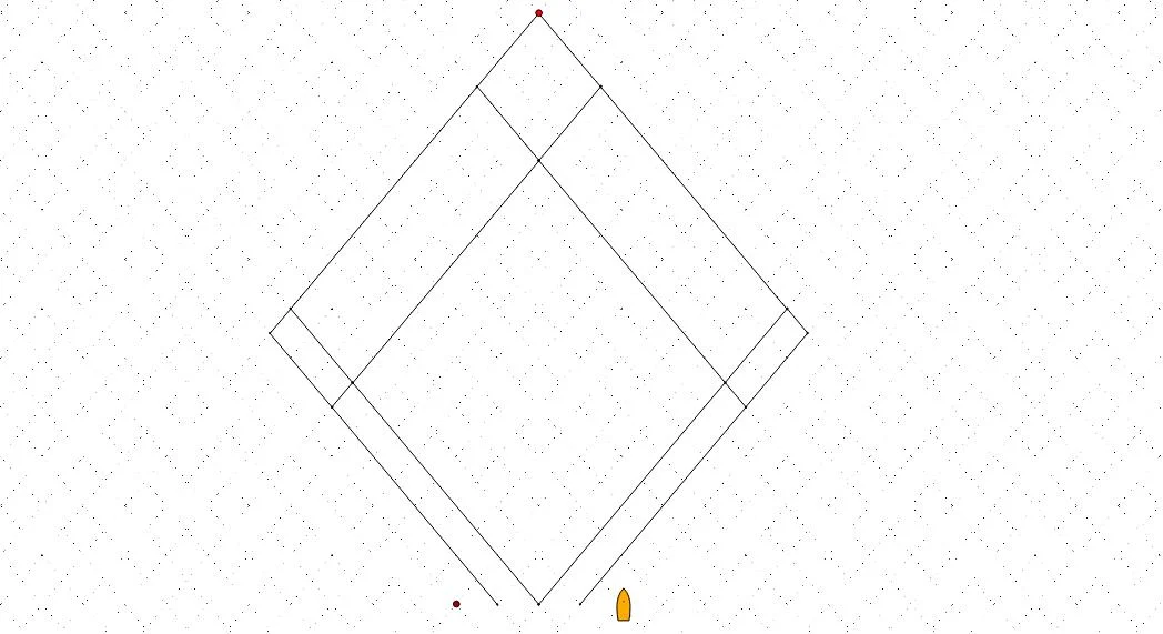 Downwind tactical play diagram