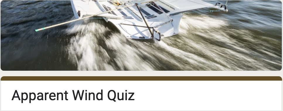 Apparent Wind Quiz